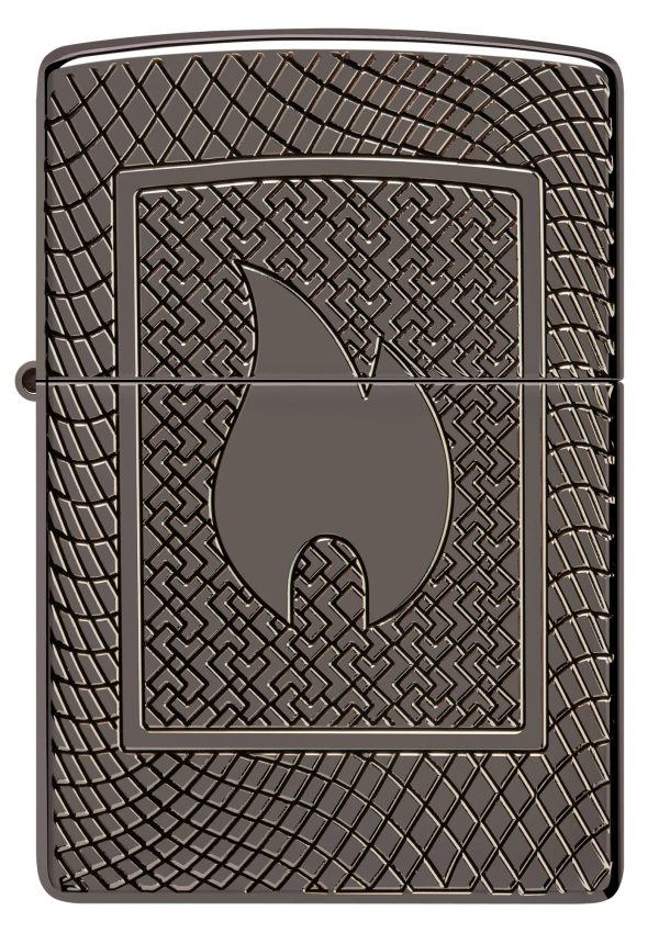 Zippo Lighter - Textured Flame For Discount