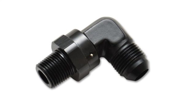 Vibrant -6AN to 1 8in NPT Male Swivel 90 Degree Adapter Fitting Fashion - Image 2