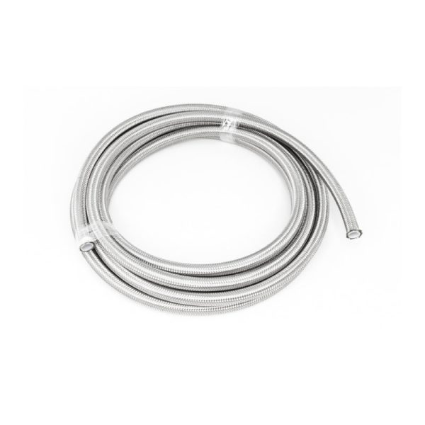 DeatschWerks 8AN SS Double Braided PTFE Hose 20 Feet Supply